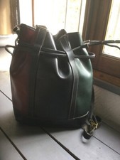 sac seau vintage tricolore vinyl  (LI/G/V) D