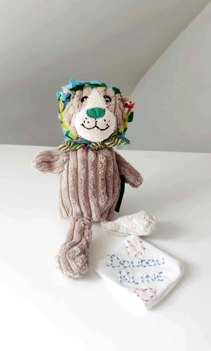 Peluche doudou jelekros lion - peluche/doudou,