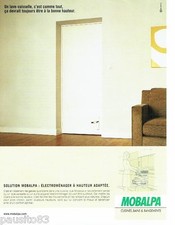 PUBLICITE ADVERTISING 116  2008  Mobalpa  éléctroménanger  lave vaisselle