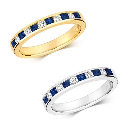 Bague semi pavée - bague, or