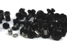 Honda CBR1000RR Fireblade 2006-2007 Aluminium Noir Tête de fourche & pare-brise