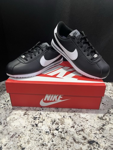 Nike cortez black white - gs,