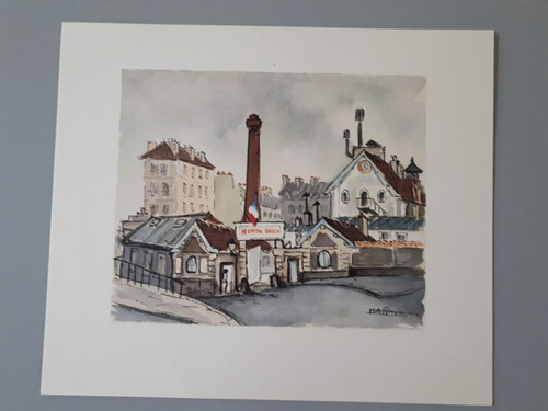 Reproduction aquarelle les - d'aquarelle, "