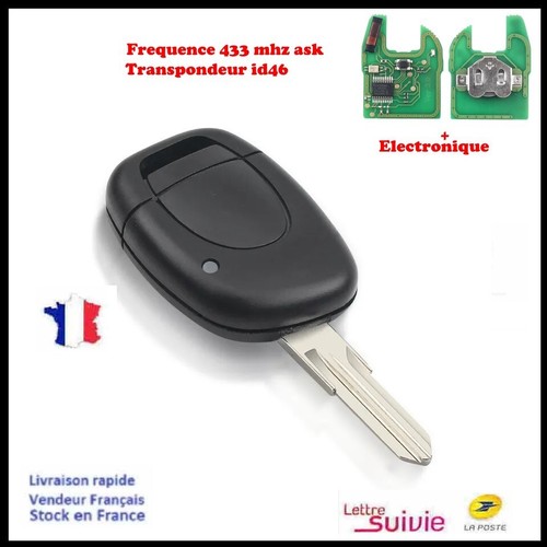 Boitier cle clef vierge - boitier,