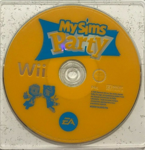 Sims party wii - my,