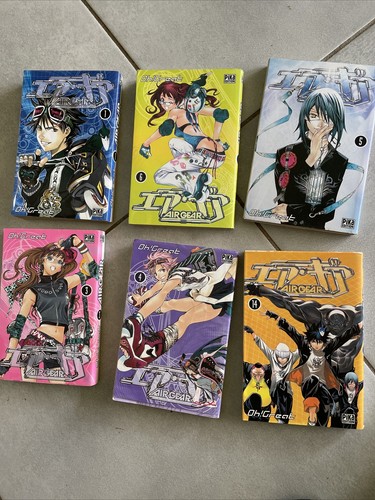 Lot mangas air gear oh - 6,