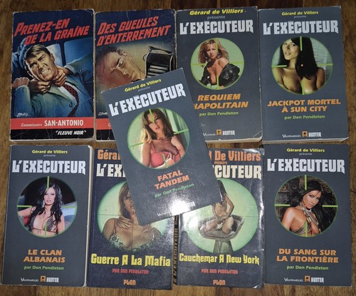 Lot romans policiers - , vintage