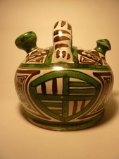 Céramique, Gargoulette, Domingo Punter, Teruel Spain, année 50 Terre vernisser. 