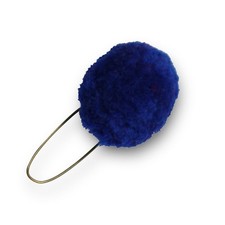 Nappe en bois et laine bleue pour chapeau alpin produit officiel