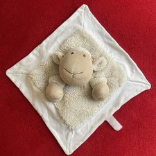 ?? Doudou Plat Mouton Agneau Écru Fourrure NATURE ET DÉCOUVERTES