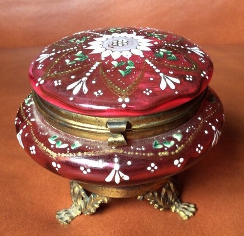 Antique bronze mounted - bronze, moser