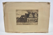 Gravure XIXème - Carrefour