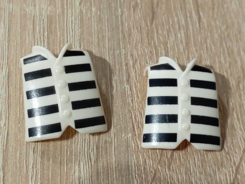 Playmobil gilets prisonnier - x2,
