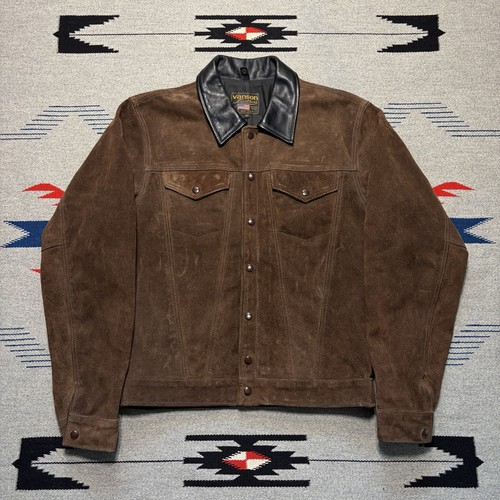 90s vanson suede - 90s, leather