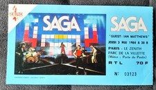 ticket billet place concert