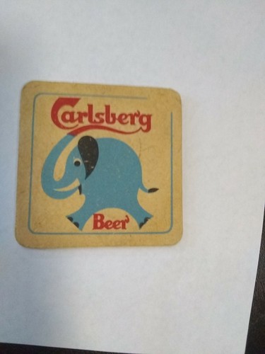 Carlsberg beer cardboard - beer,