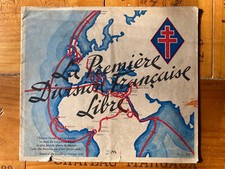 Brochure propagande 1945 ministère guerre LA PREMIERE DIVISION FRANCAISE LIBRE 