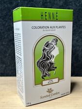 Scented Garden Paris - Henné naturel - Coloration aux plantes, 100g Noir, Neuf.