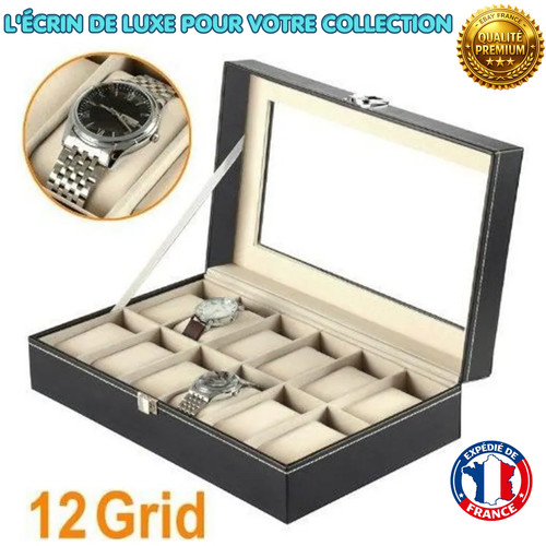 Coffret boîte montres 12 - à,