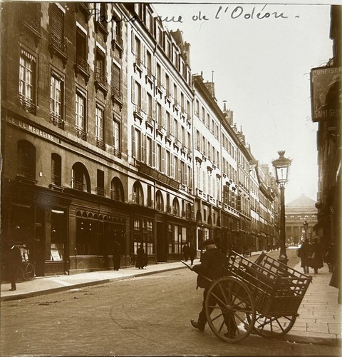 France paris rue odéon - france, de