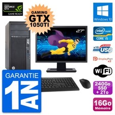 PC HP Z230 Ecran 27" Gaming