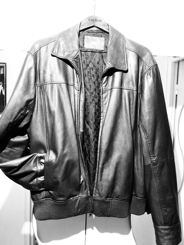 Blouson cuir newman - en,