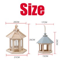 Suspendu en bois gazébo