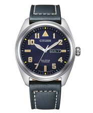 Citizen BM8560-45LE Eco-Drive Solaire Super-Titanium™ Montre Hommes Cuir Saphi