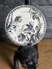 Assiette à mignardise en faïence de Gien décor Tulipes, diamètre 12.7 cm