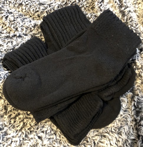 Mens black warm cozy tall - black,