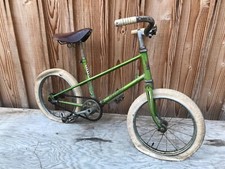 PEUGEOT Ancien petit vélo enfant,selle cuir  Henri Gauthier  Petit vélo enfant 