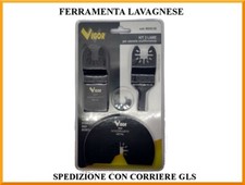 Kit De 3 Lames Pour Outil Multifonction Vigor, Stanley, Bosch, Fein