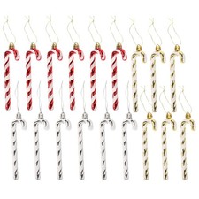  18pcs Christmas suspendu pendentif pendentif arbre de Noël ornements pull