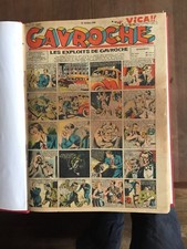 REVUE BD GAVROCHE reliure 1 a