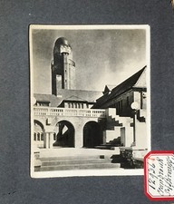 1930's Original Photo ARCHITECTURE - E. SAARINEN - CRANBROOK SCHOOL, BLOOMFIELD
