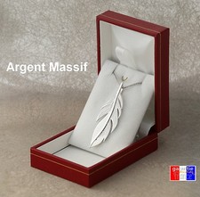 Pendentif plume indienne en