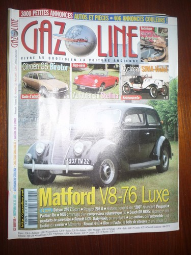 Revue gazoline 132 matford - 132,