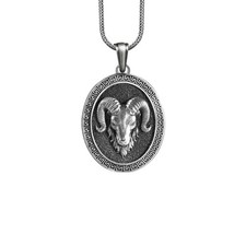 Collier Bélier Argent