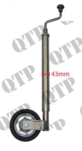 Roue jockey remorque - jockey,