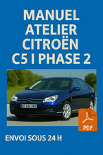Manuel Atelier Citroen C5 1