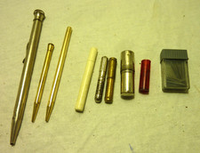 Lot de porte mine anciens +