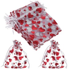 25 Pcs Sacs À Bijoux En Filet