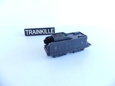 (2) ANTAL / BASCOU HO TENDER EN METAL NOIR POUR LOCOMOTIVE TYPE 231 H 3 RAILS
