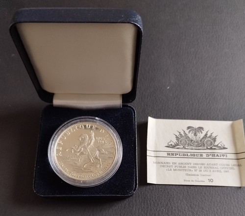 Monnaie proof argent - monnaie, 999‰