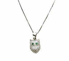 Collier Femme En Or Blanc 18kt