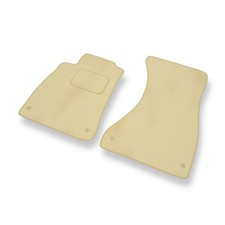 Tapis de sol en velour pour Audi A4 B9 Avant, Berline (2015-....) Beige P