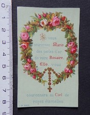 image pieuse religieuse Si vous couronnez Marie des perles d'or ... - L. B.