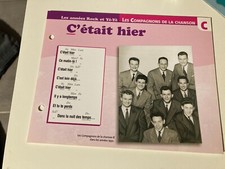 CARTE FICHE PLAISIR DE CHANTER