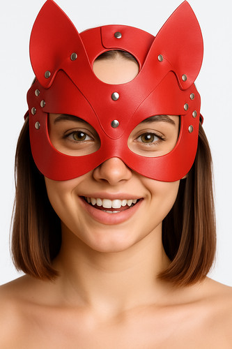 Masque chat bdsm fétichiste - masque,