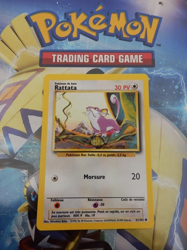 Carte pokemon ancienne - carte, wizard